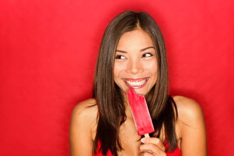 Burn-Belly-Fat-Woman Eat Popsicle Feature